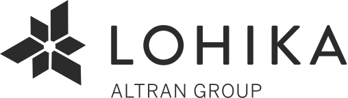 Lohika logo black